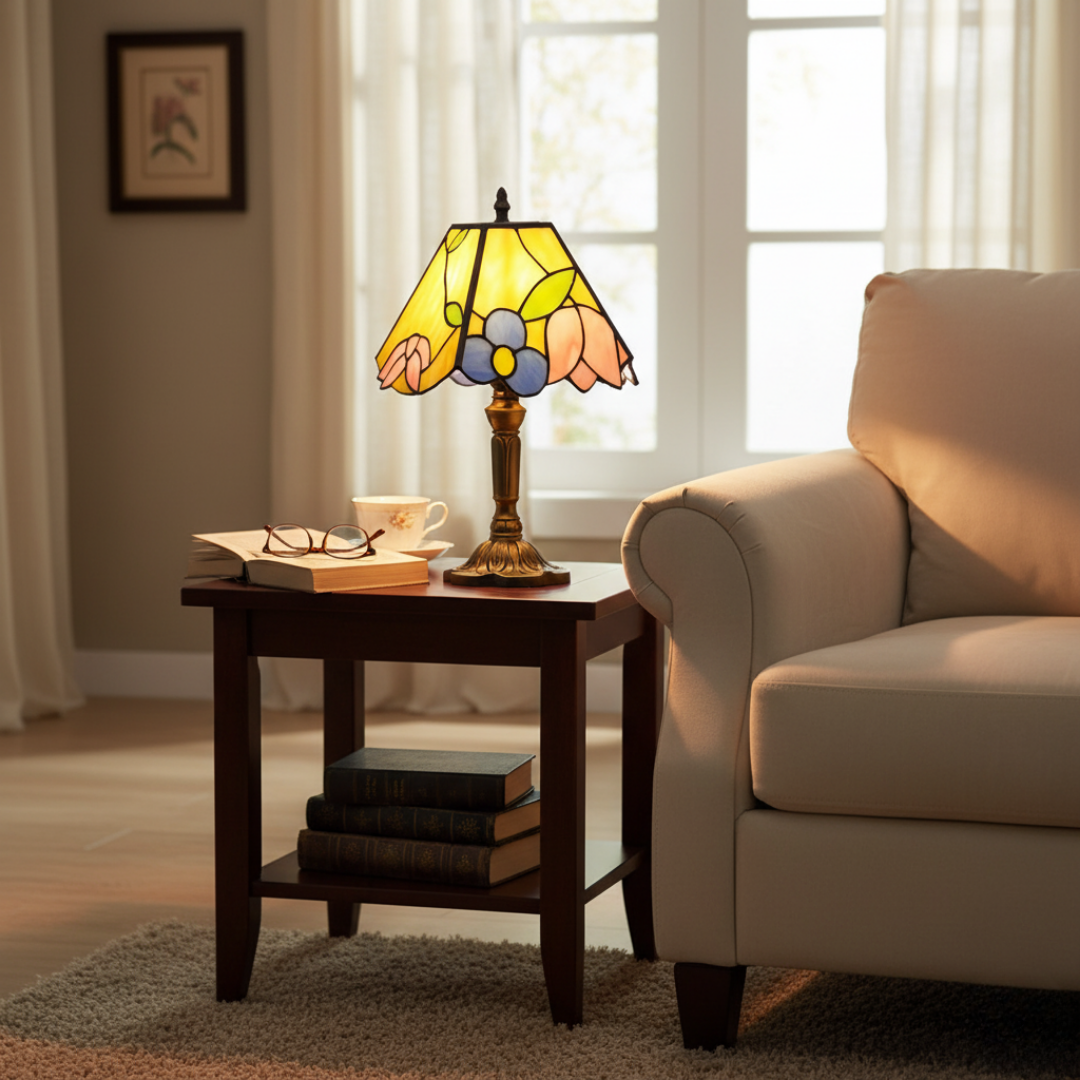 FLORINA | COLORFUL GLASS FLOWER LAMP