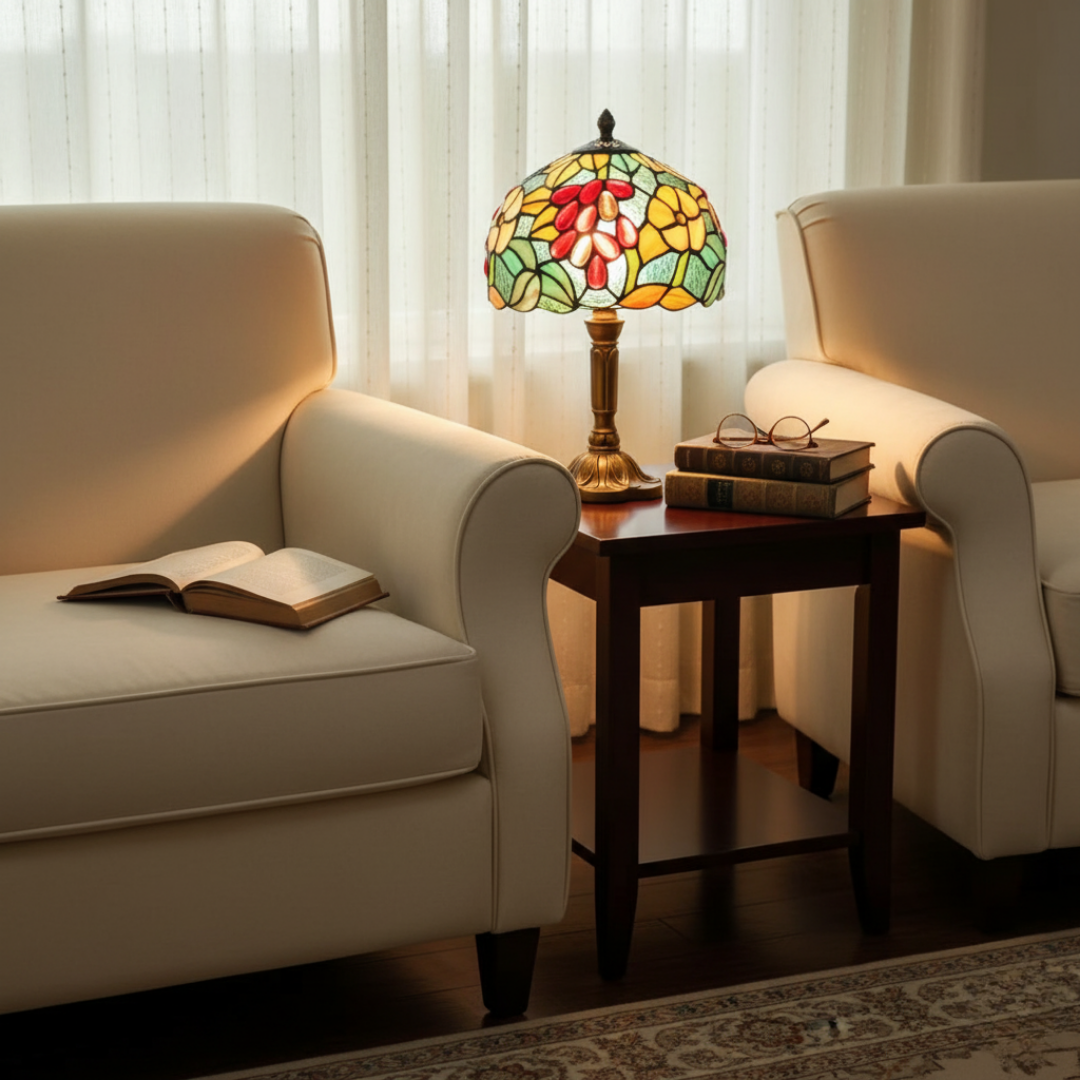 FLORENCIA | COLORFUL STAINED GLASS LAMP
