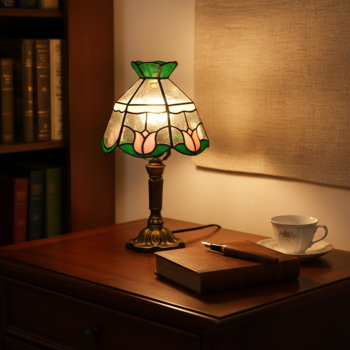 TULISSE | HANDCRAFTED STAINED GLASS LAMP