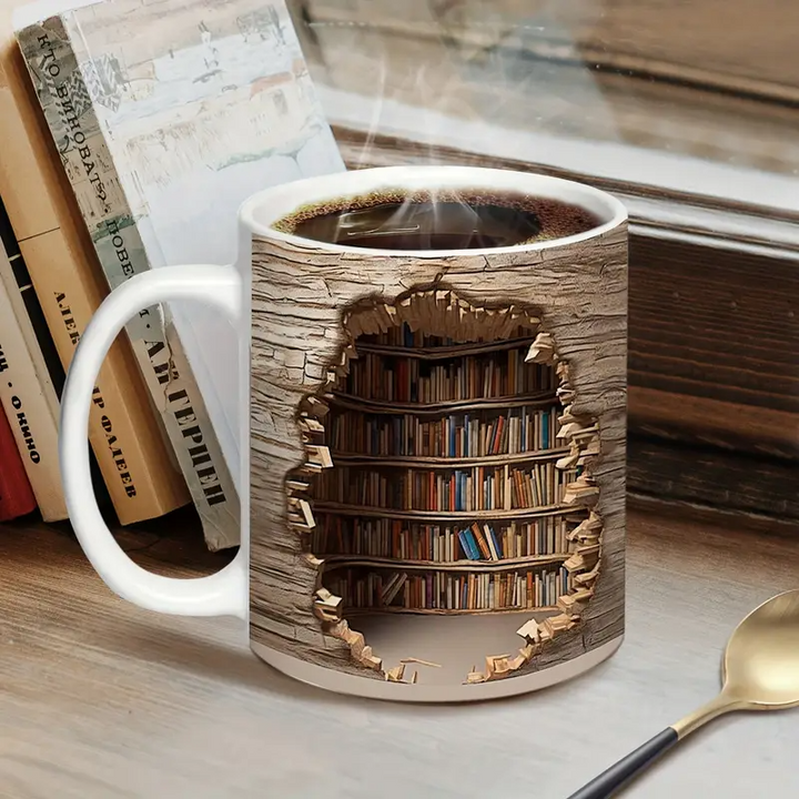 MYSTIMUG | COZY READER’S 3D MUG